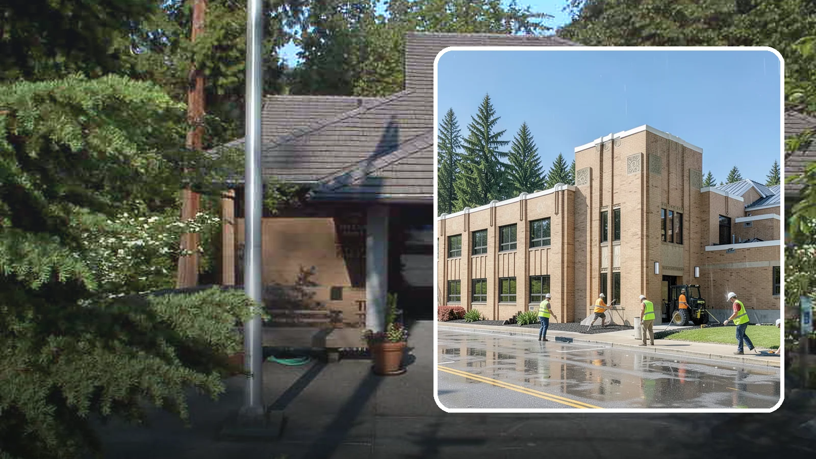 Municipal Roof Replacement in Yarrow Point, King County, WA - Replace end-of-life roofs on public buildings with durable systems engineered for the Pacific Northwest climate.