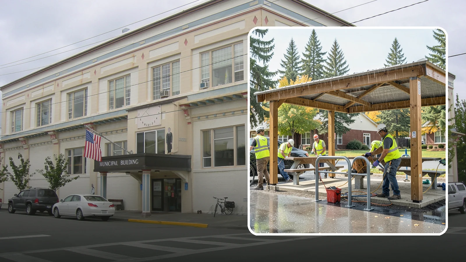 Municipal Shelter Construction in Anacortes, Skagit County, WA - Construct picnic shelters, pavilions, and covered structures that expand usable public gathering space year-round.