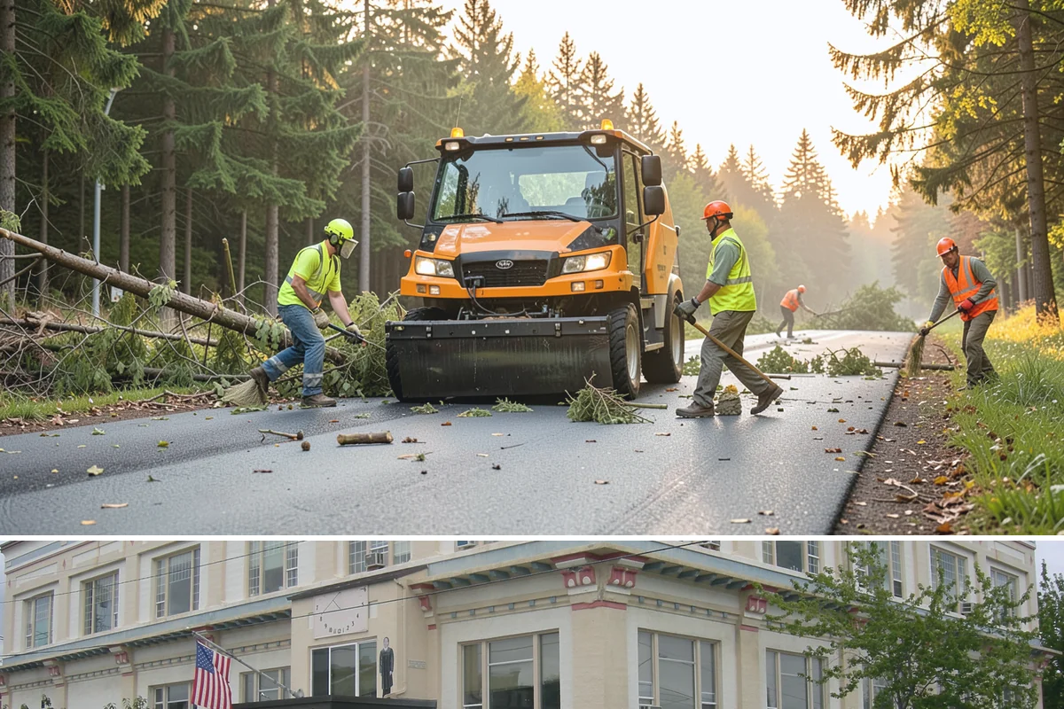 Municipal Shelter Construction in Anacortes, Skagit County, WA - Dry-season scheduling protects slab pours and framing from the delays wet weather imposes on structural work.