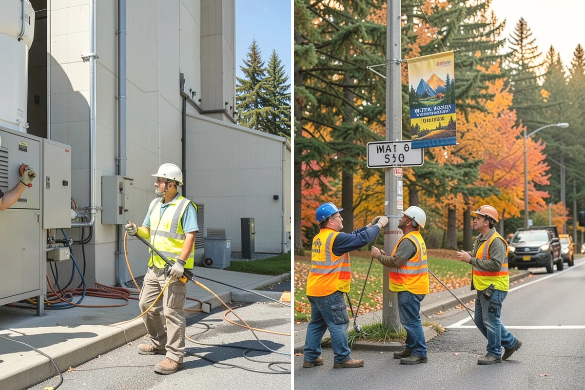 Municipal Shelter Construction in Black Diamond, King County, WA - Foundation and pad design with site drainage review
