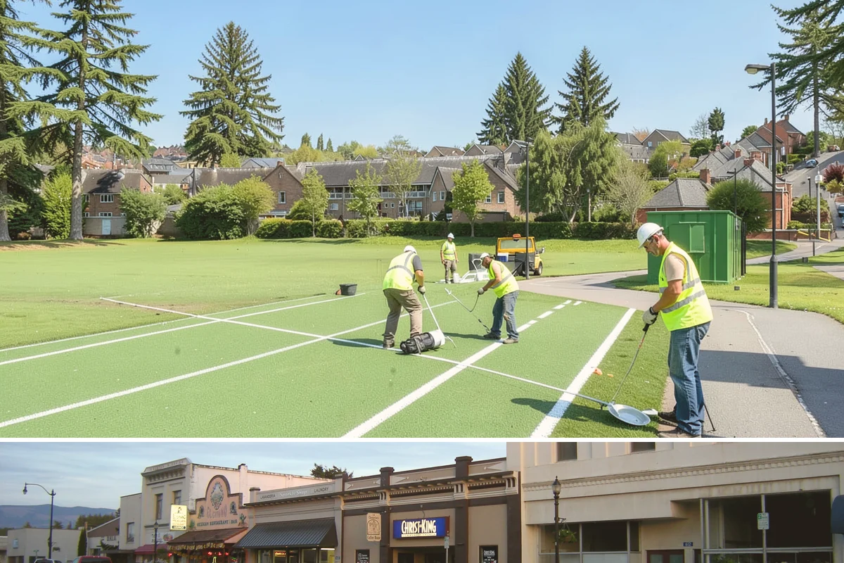 Municipal Shelter Construction in Burlington, Skagit County, WA - Dry-season scheduling protects slab pours and framing from the delays wet weather imposes on structural work.