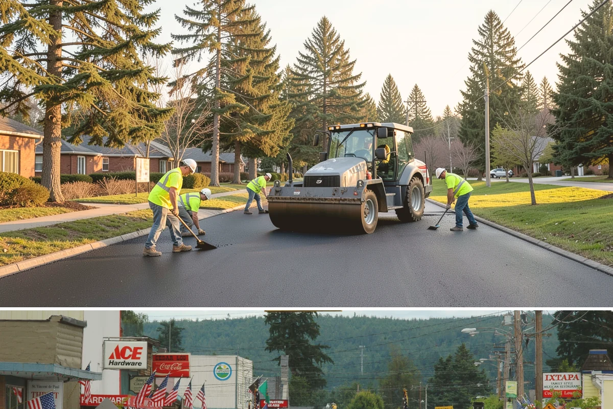 Municipal Shelter Construction in Carnation, King County, WA - Dry-season scheduling protects slab pours and framing from the delays wet weather imposes on structural work.