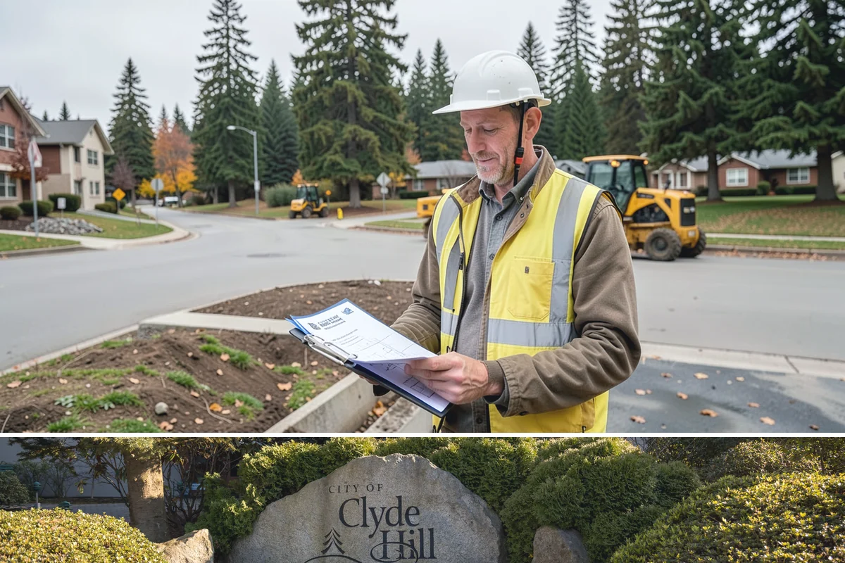 Municipal Shelter Construction in Clyde Hill, King County, WA - Dry-season scheduling protects slab pours and framing from the delays wet weather imposes on structural work.