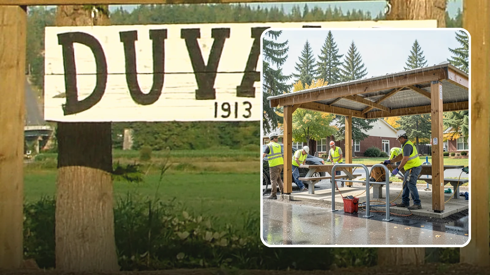 Municipal Shelter Construction in Duvall, King County, WA - Construct picnic shelters, pavilions, and covered structures that expand usable public gathering space year-round.