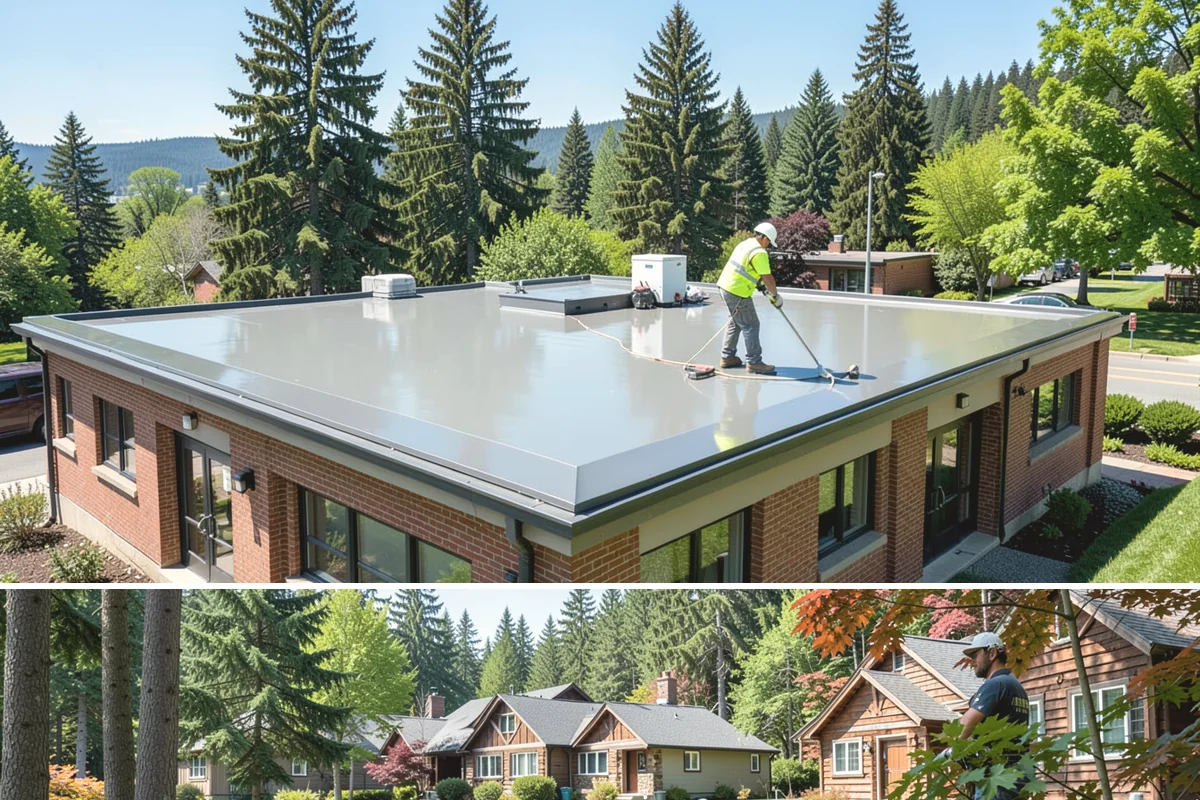 Municipal Shelter Construction in Edgewood, Pierce County, WA - Dry-season scheduling protects slab pours and framing from the delays wet weather imposes on structural work.