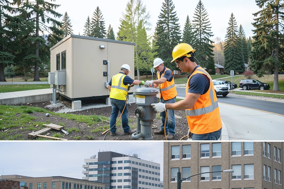 Municipal Shelter Construction in Everett, Snohomish County, WA - Dry-season scheduling protects slab pours and framing from the delays wet weather imposes on structural work.