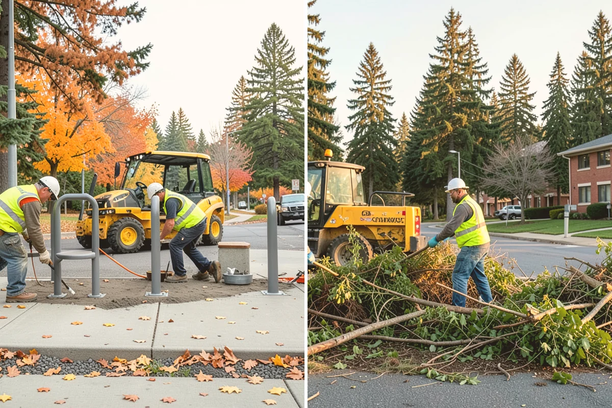 Municipal Shelter Construction in Kirkland, King County, WA - Foundation and pad design with site drainage review