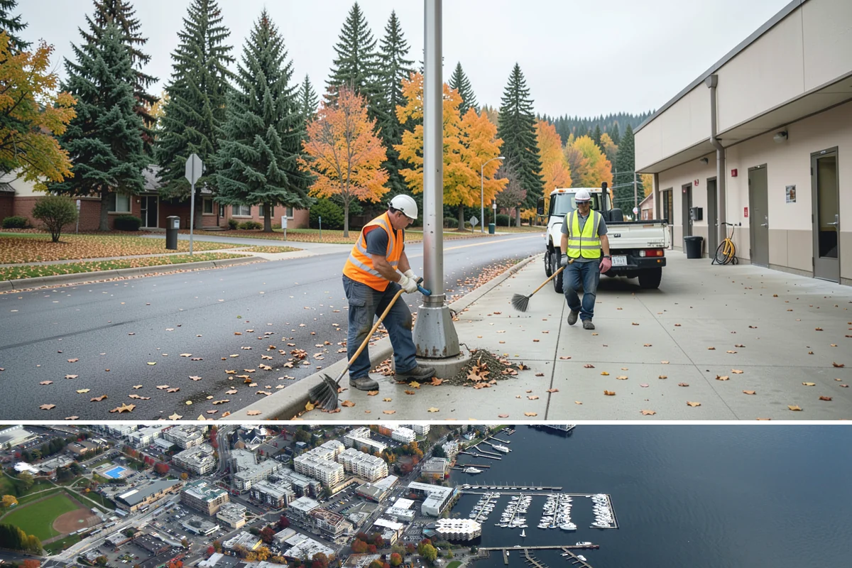 Municipal Shelter Construction in Kirkland, King County, WA - Dry-season scheduling protects slab pours and framing from the delays wet weather imposes on structural work.