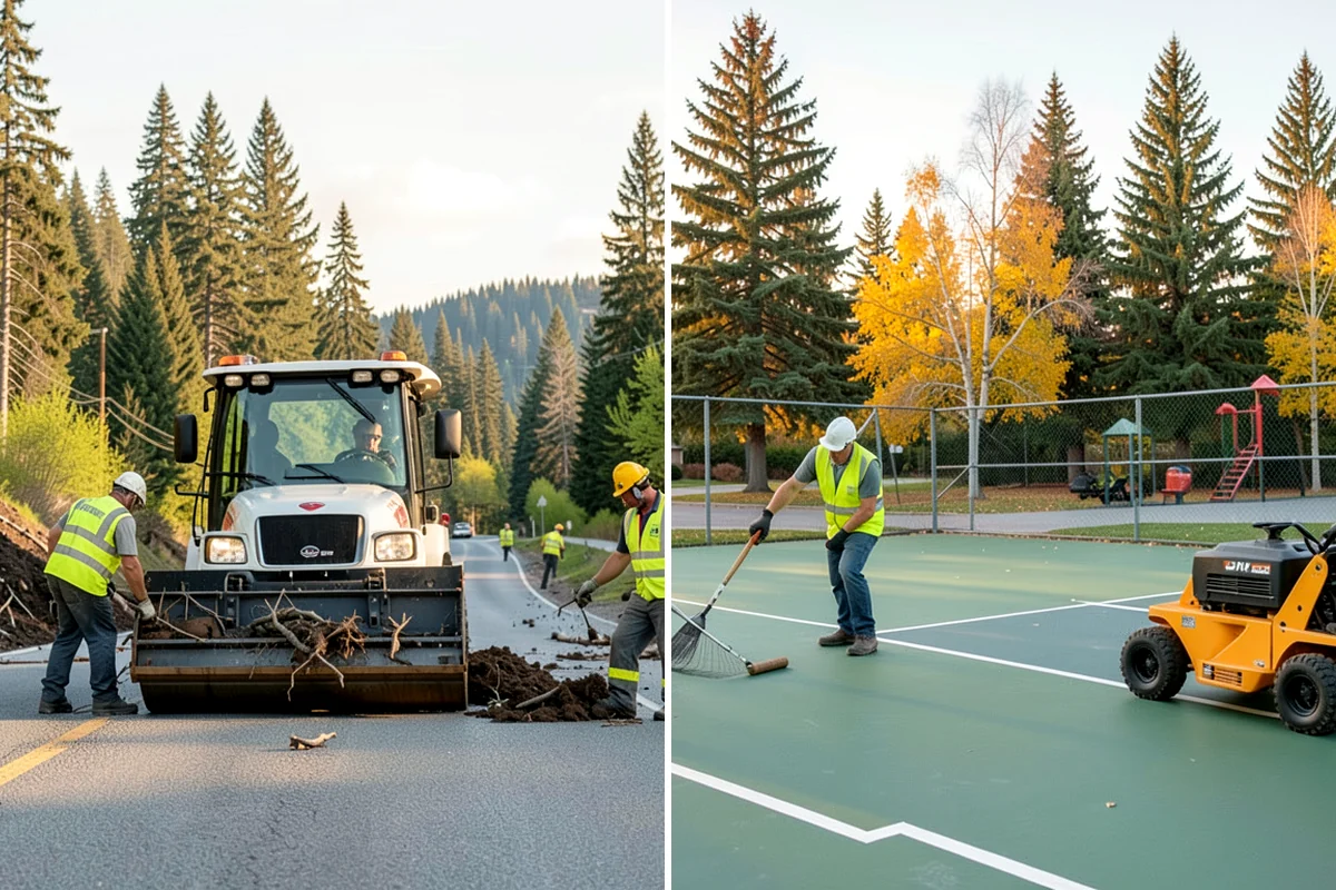 Municipal Shelter Construction in Lake Forest Park, King County, WA - Foundation and pad design with site drainage review