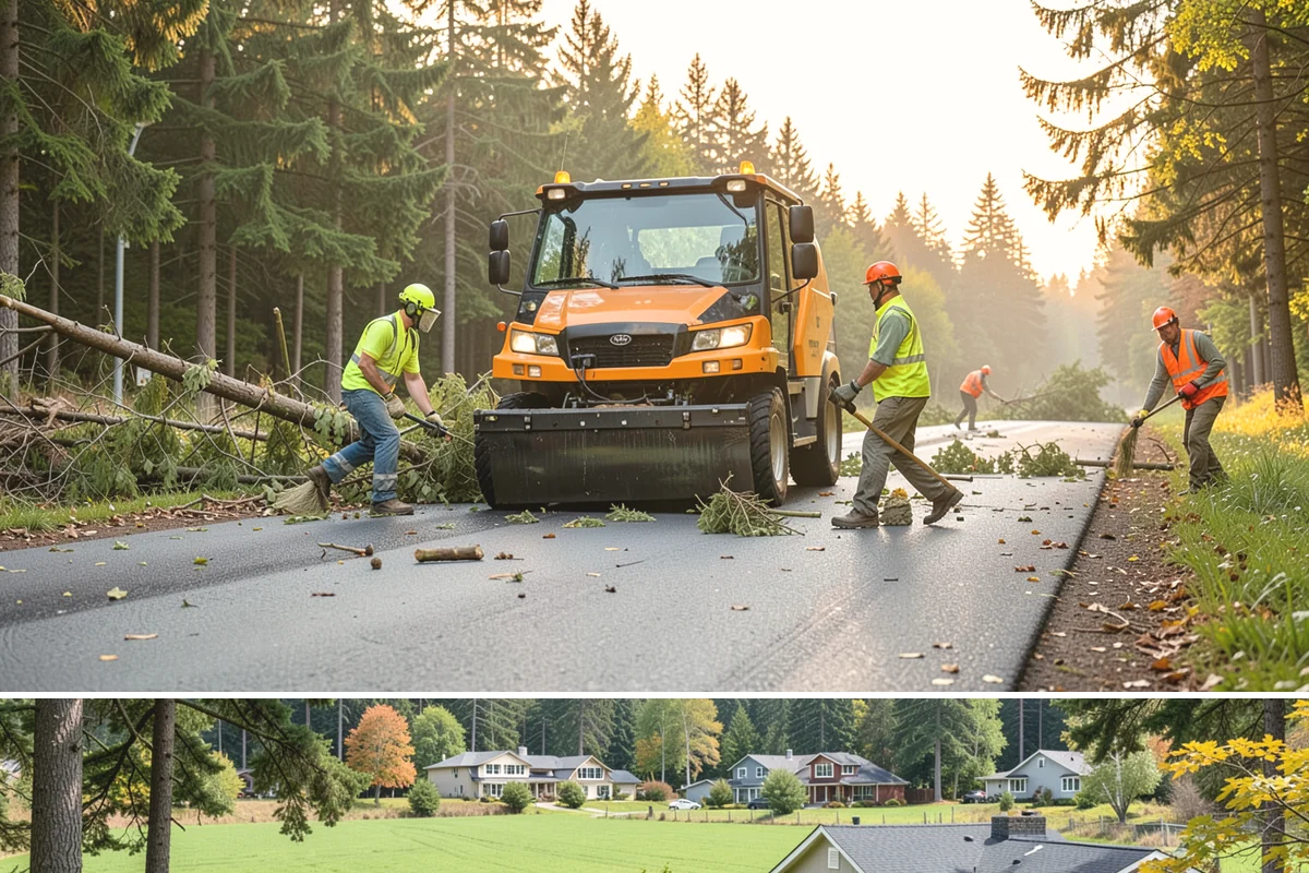 Municipal Shelter Construction in Lyman, Skagit County, WA - Dry-season scheduling protects slab pours and framing from the delays wet weather imposes on structural work.