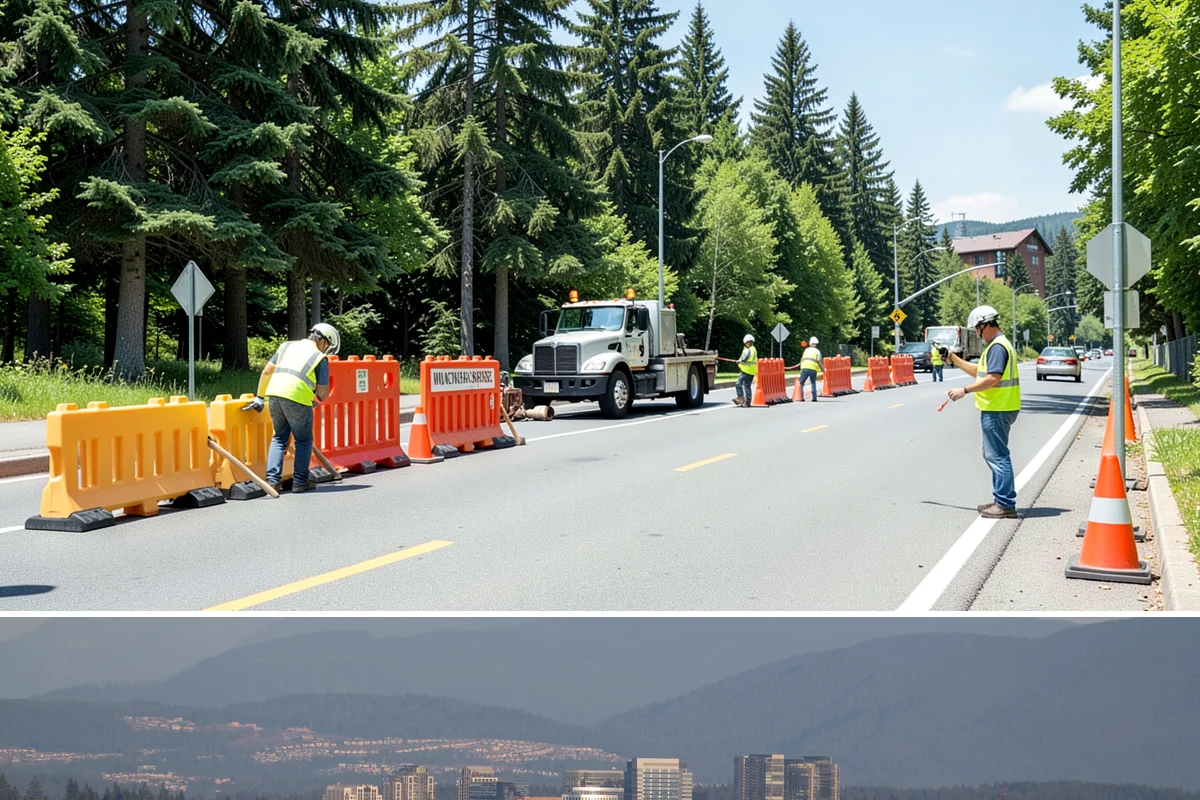 Municipal Shelter Construction in Medina, King County, WA - Dry-season scheduling protects slab pours and framing from the delays wet weather imposes on structural work.