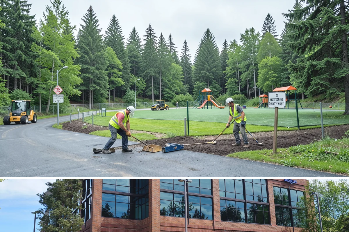 Municipal Shelter Construction in Mountlake Terrace, Snohomish County, WA - Dry-season scheduling protects slab pours and framing from the delays wet weather imposes on structural work.