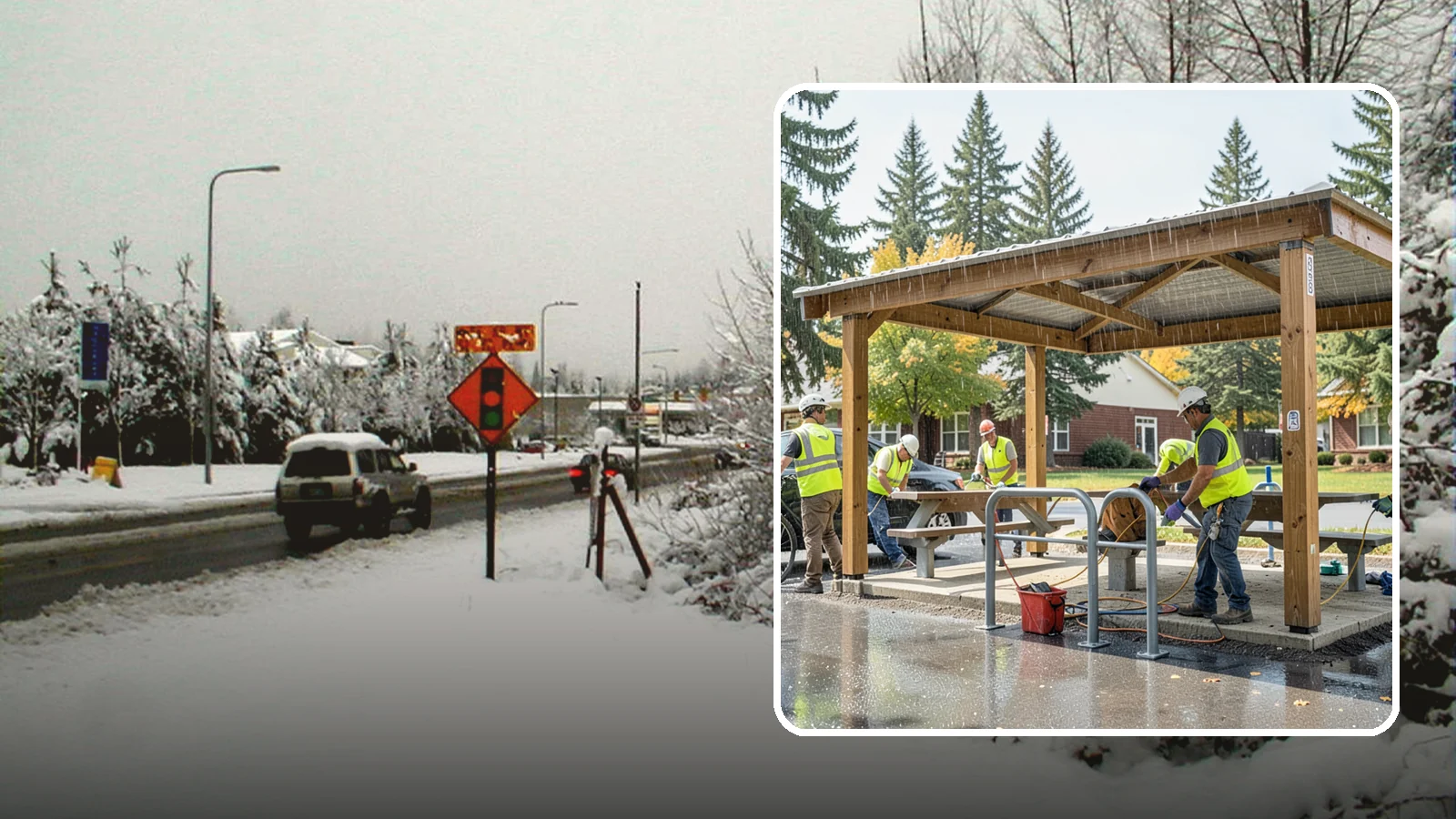 Municipal Shelter Construction in Newcastle, King County, WA - Construct picnic shelters, pavilions, and covered structures that expand usable public gathering space year-round.