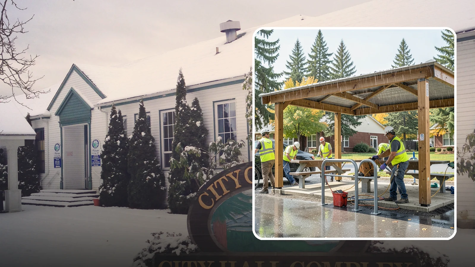 Municipal Shelter Construction in Pacific, King County, WA - Construct picnic shelters, pavilions, and covered structures that expand usable public gathering space year-round.