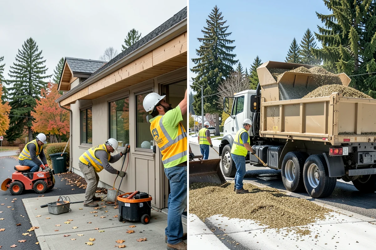 Municipal Shelter Construction in Puyallup, Pierce County, WA - Foundation and pad design with site drainage review
