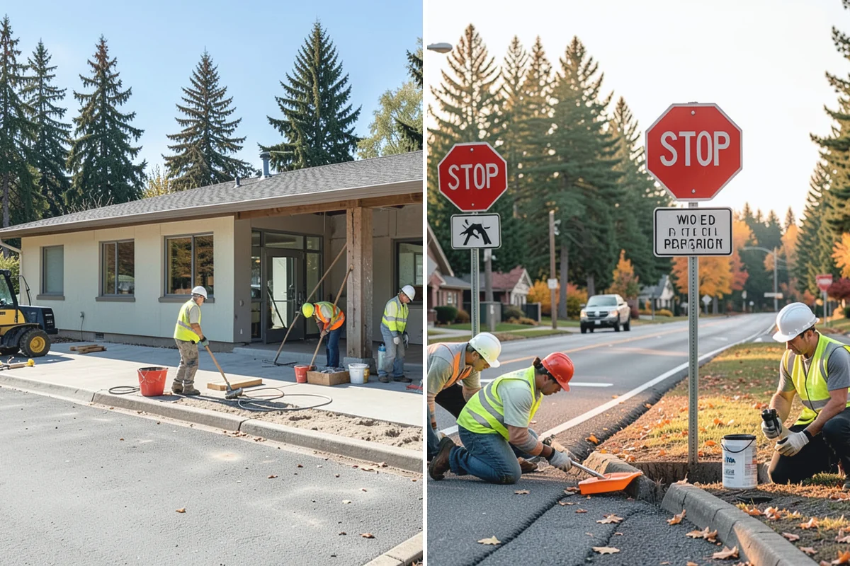 Municipal Shelter Construction in Roy, Pierce County, WA - Foundation and pad design with site drainage review