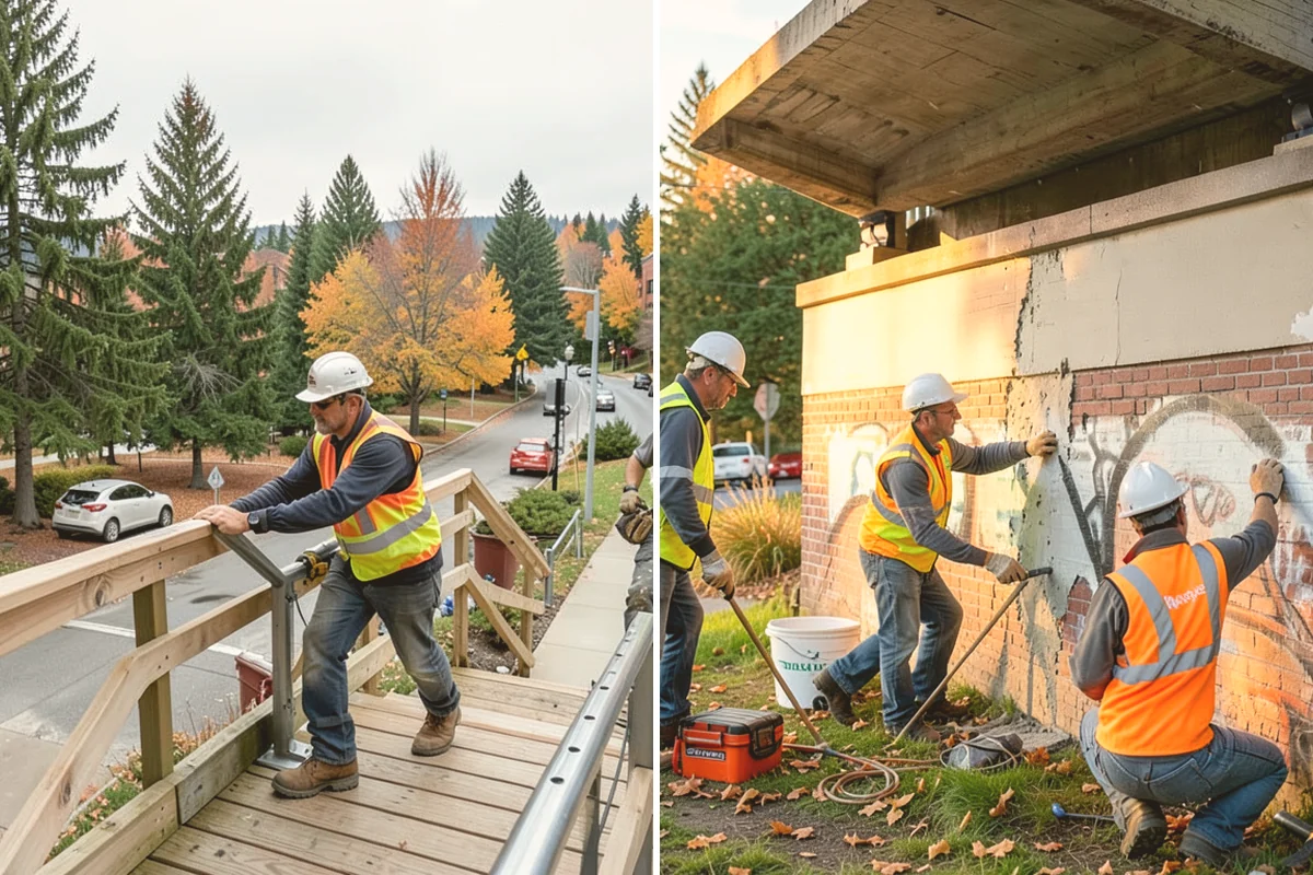 Municipal Shelter Construction in Stanwood, Snohomish County, WA - Foundation and pad design with site drainage review
