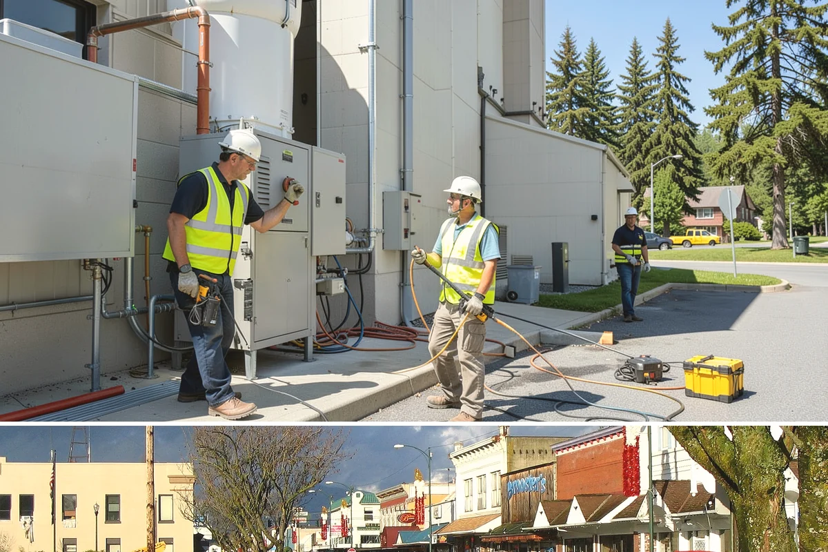 Municipal Sidewalk Cleaning in Arlington, Snohomish County, WA - Washing is most effective in the dry spring-through-fall months, with pre-event cleaning scheduled ahead of festivals and peak...