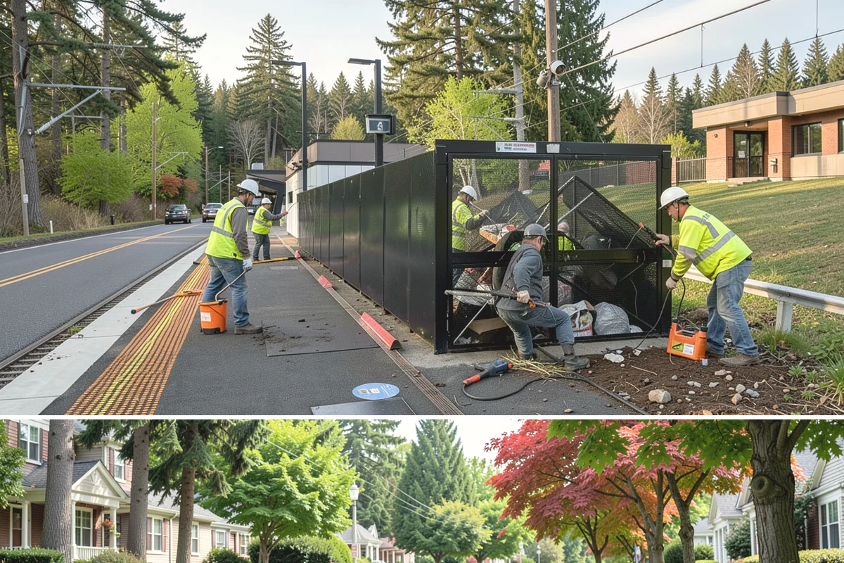 Municipal Sidewalk Cleaning in Beaux Arts Village, King County, WA - Washing is most effective in the dry spring-through-fall months, with pre-event cleaning scheduled ahead of festivals and peak...