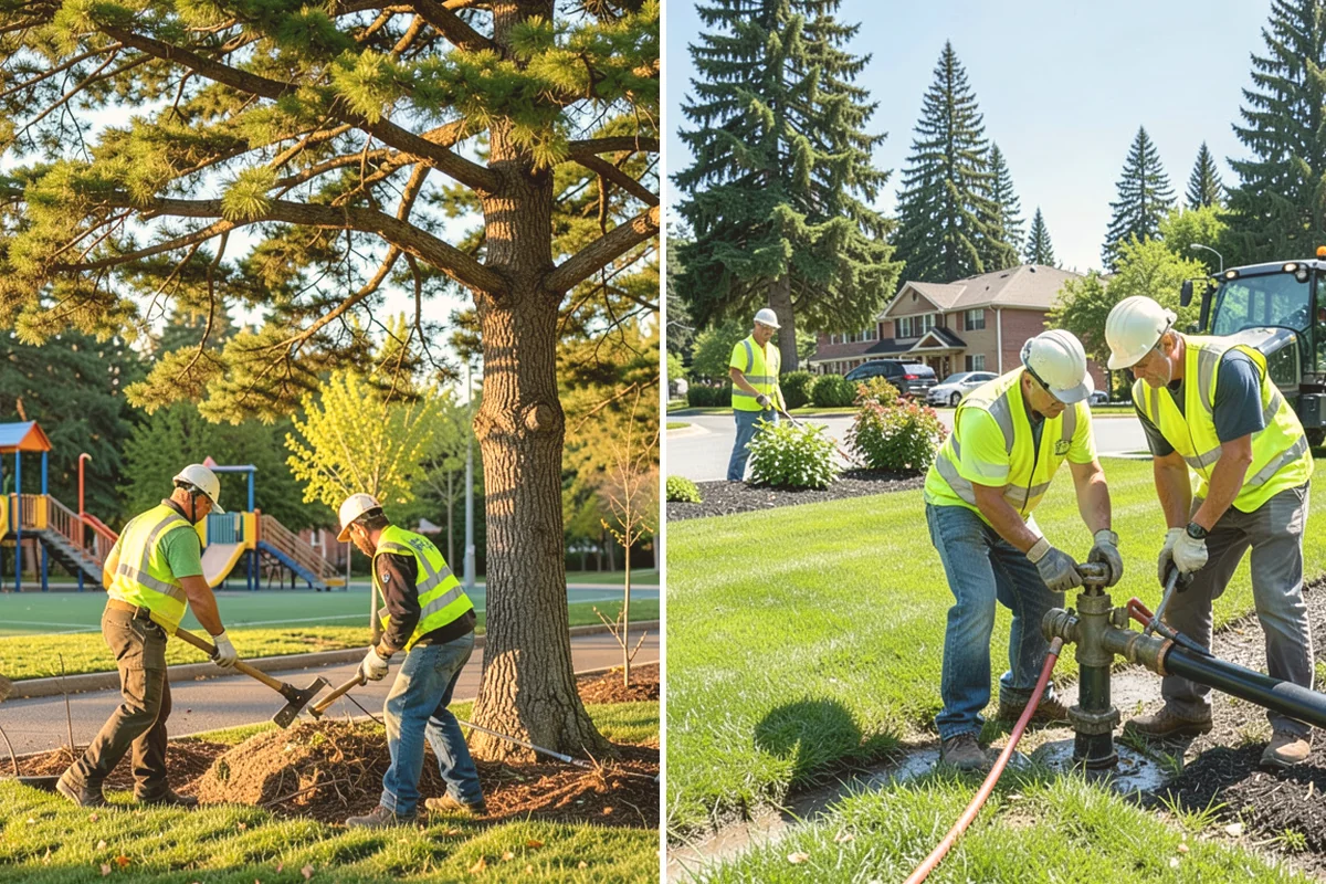 Municipal Sidewalk Cleaning in Bellevue, King County, WA - We map priority walk segments and confirm a cleaning route