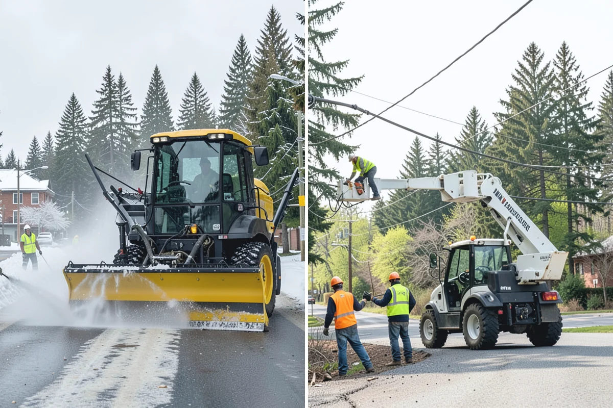 Municipal Sidewalk Cleaning in Bonney Lake, Pierce County, WA - We map priority walk segments and confirm a cleaning route