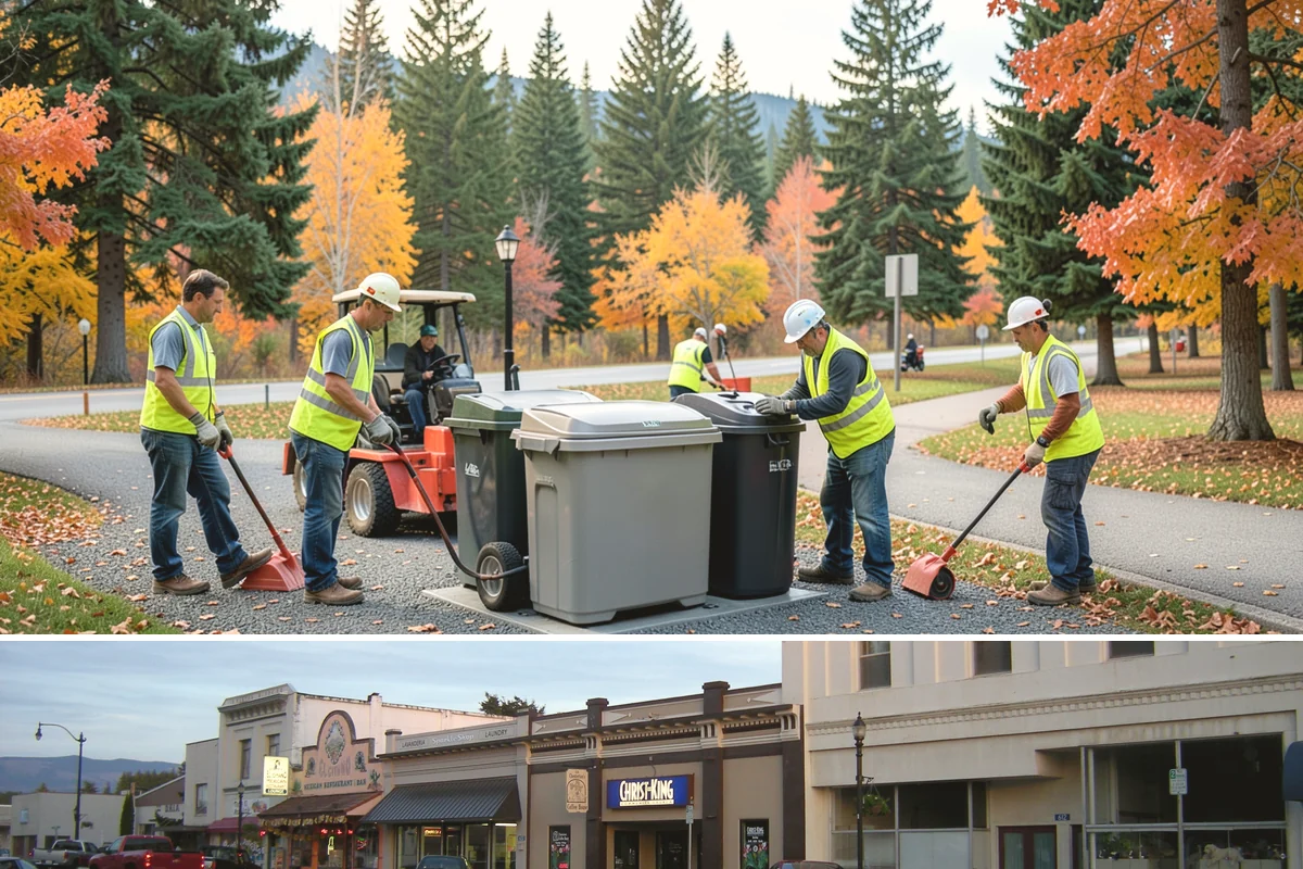 Municipal Sidewalk Cleaning in Burlington, Skagit County, WA - Washing is most effective in the dry spring-through-fall months, with pre-event cleaning scheduled ahead of festivals and peak...