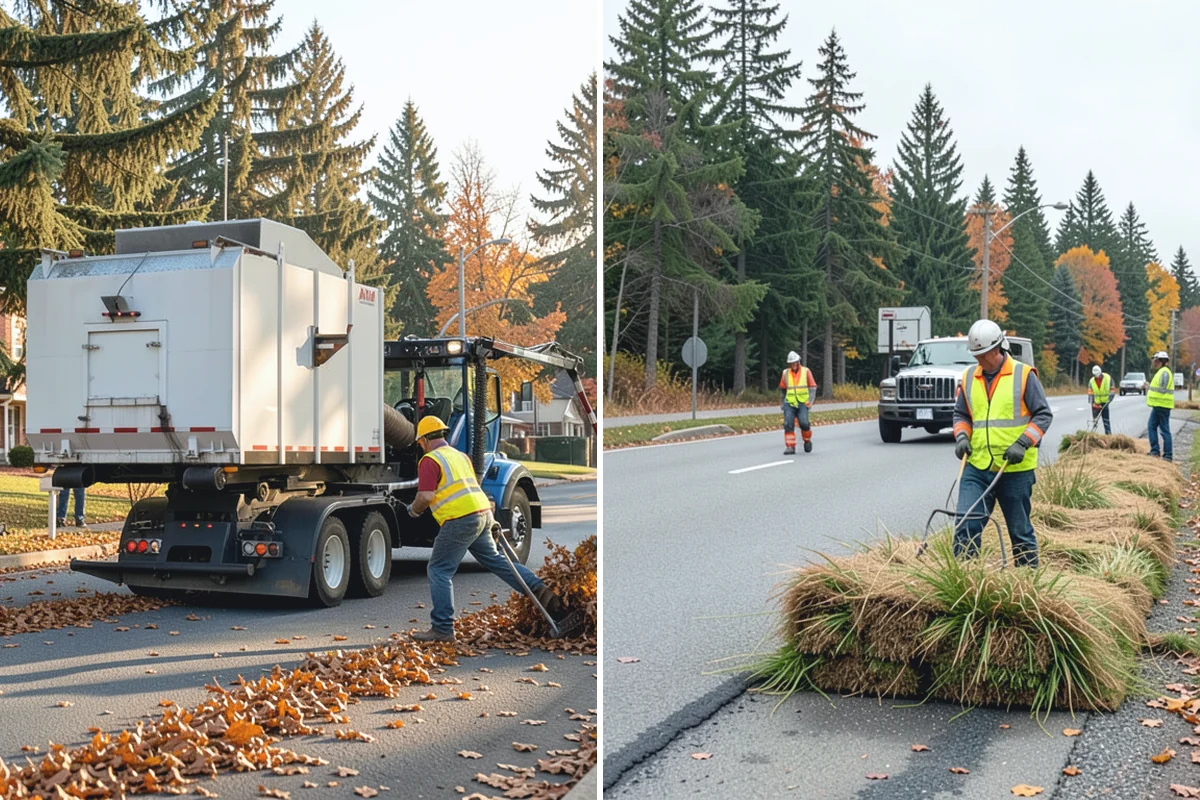 Municipal Sidewalk Cleaning in Coupeville, Island County, WA - We map priority walk segments and confirm a cleaning route