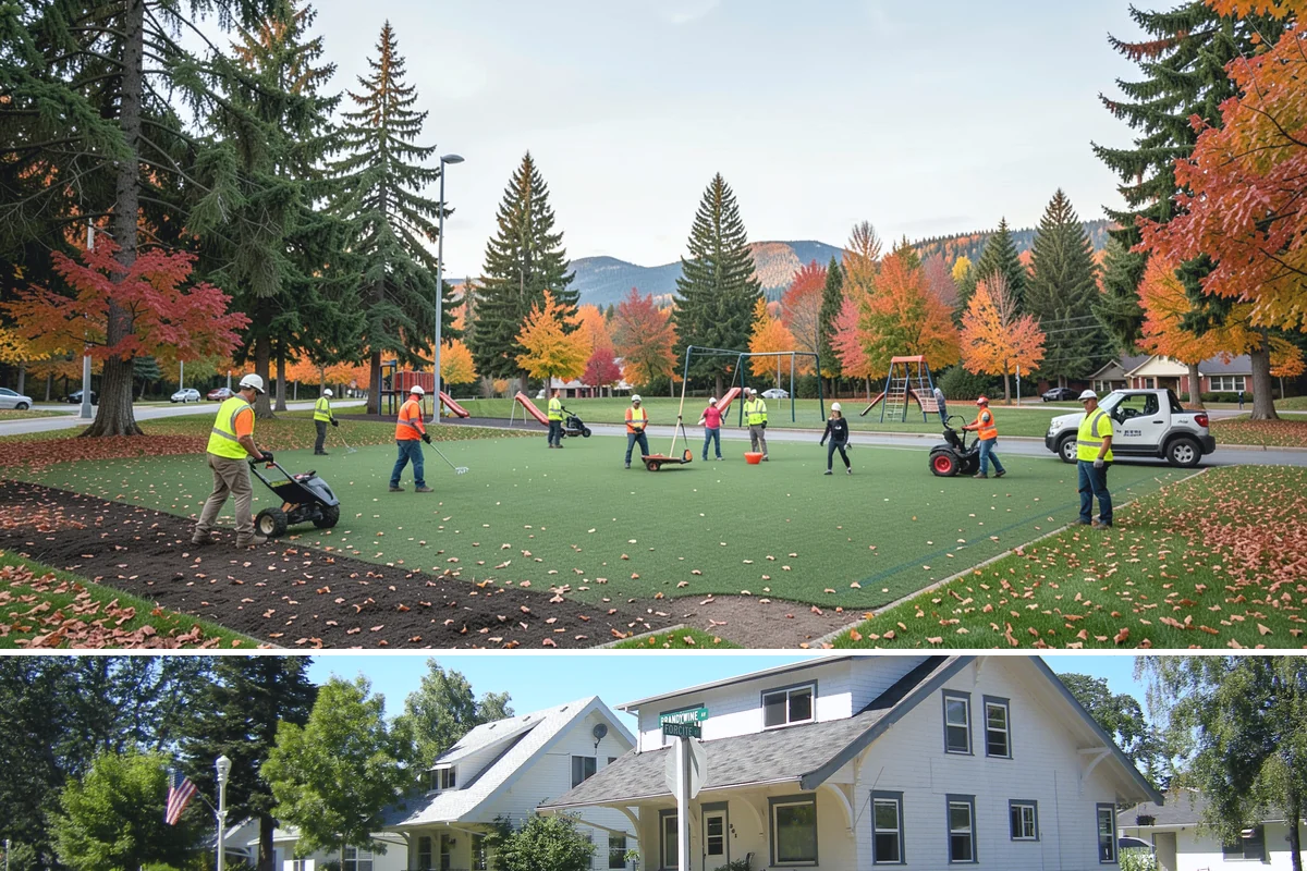 Municipal Sidewalk Cleaning in DuPont, Pierce County, WA - Washing is most effective in the dry spring-through-fall months, with pre-event cleaning scheduled ahead of festivals and peak...