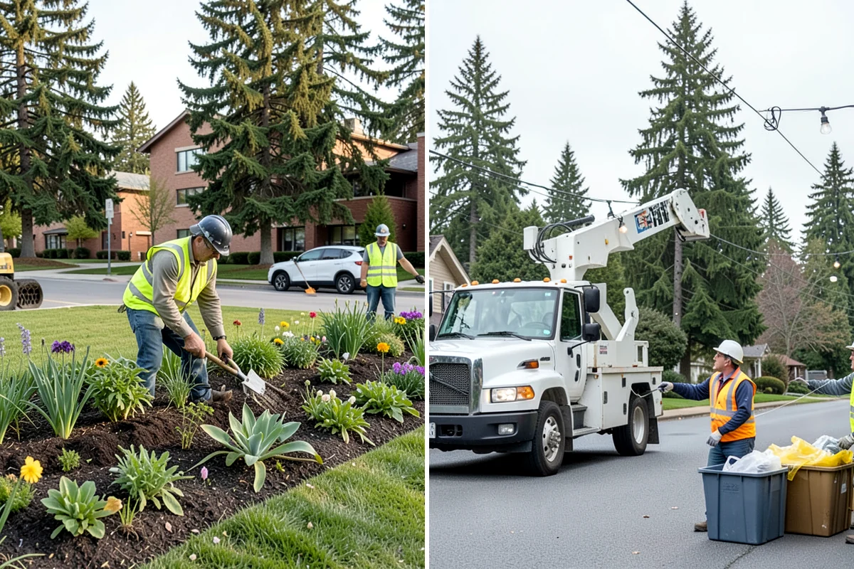 Municipal Sidewalk Cleaning in Federal Way, King County, WA - We map priority walk segments and confirm a cleaning route