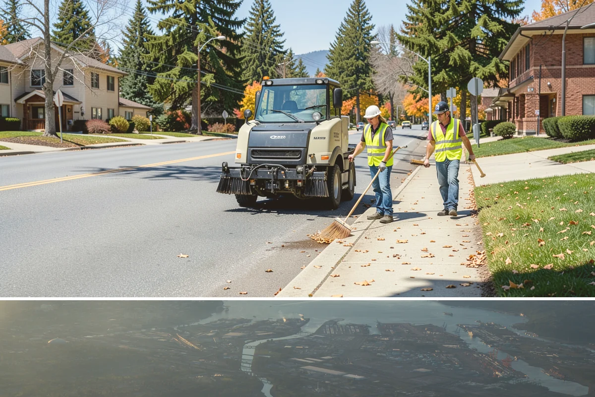 Municipal Sidewalk Cleaning in Fife, Pierce County, WA - Washing is most effective in the dry spring-through-fall months, with pre-event cleaning scheduled ahead of festivals and peak...