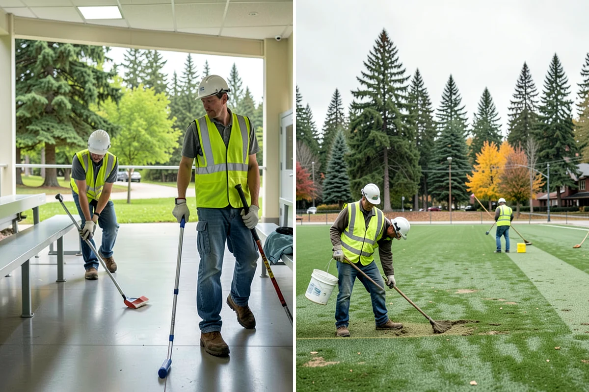 Municipal Sidewalk Cleaning in Gig Harbor, Pierce County, WA - We map priority walk segments and confirm a cleaning route