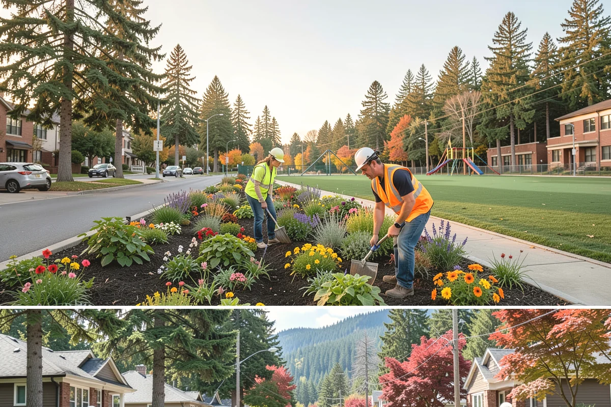 Municipal Sidewalk Cleaning in Hunts Point, King County, WA - Washing is most effective in the dry spring-through-fall months, with pre-event cleaning scheduled ahead of festivals and peak...