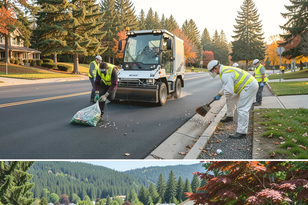Municipal Sidewalk Cleaning in Index, Snohomish County, WA - Washing is most effective in the dry spring-through-fall months, with pre-event cleaning scheduled ahead of festivals and peak...