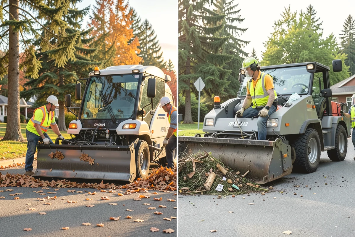 Municipal Sidewalk Cleaning in Issaquah, King County, WA - We map priority walk segments and confirm a cleaning route