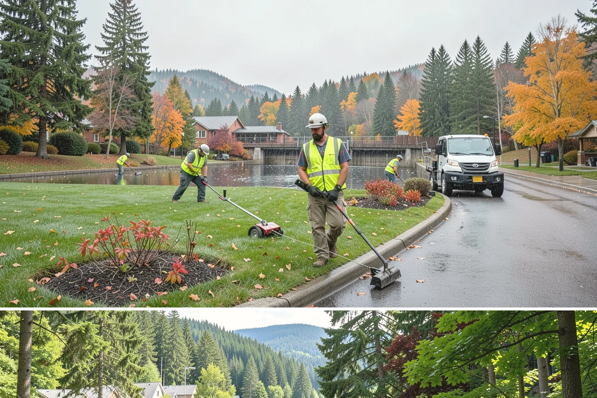 Municipal Sidewalk Cleaning in Lake Forest Park, King County, WA - Washing is most effective in the dry spring-through-fall months, with pre-event cleaning scheduled ahead of festivals and peak...