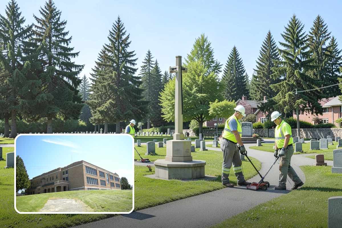 Municipal Sidewalk Cleaning in Maple Valley, King County, WA - Surface cleaning removes slip hazards from gum and mildew