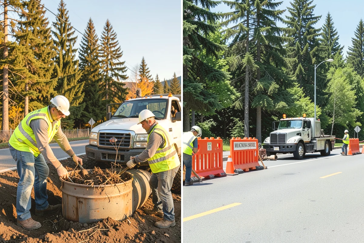 Municipal Sidewalk Cleaning in Mukilteo, Snohomish County, WA - We map priority walk segments and confirm a cleaning route