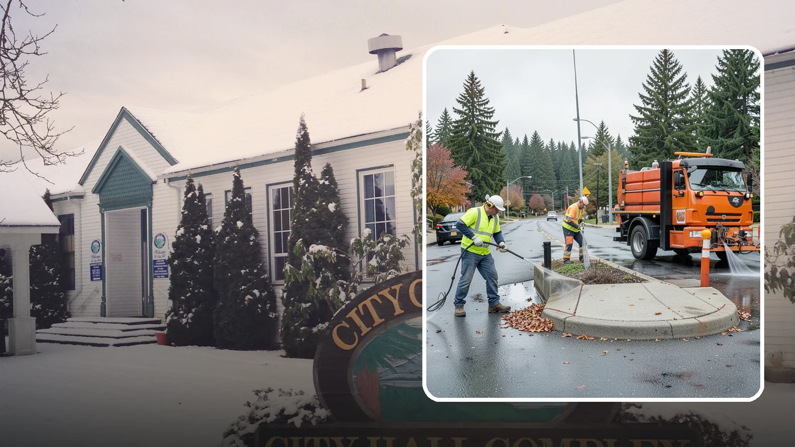 Municipal Sidewalk Cleaning in Pacific, King County, WA - We pressure wash public sidewalks and walkways to remove gum, grime, and stains for Western Washington cities and business...