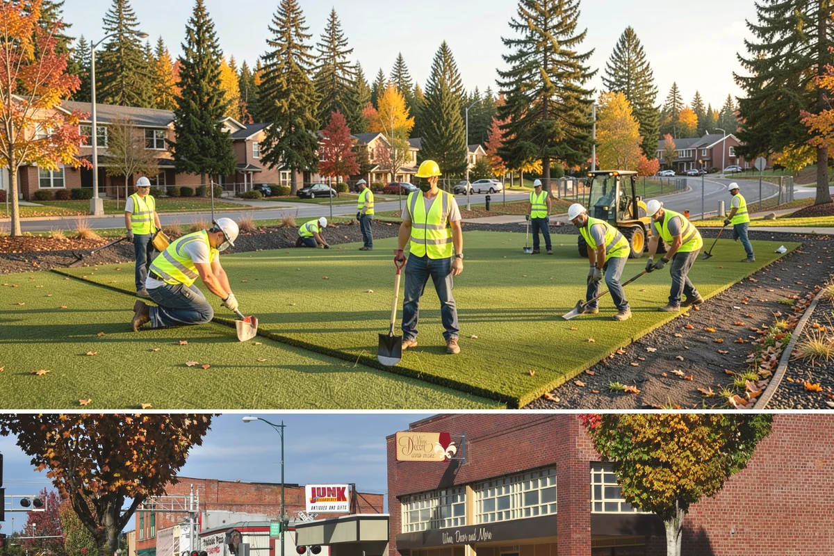 Municipal Sidewalk Cleaning in Puyallup, Pierce County, WA - Washing is most effective in the dry spring-through-fall months, with pre-event cleaning scheduled ahead of festivals and peak...
