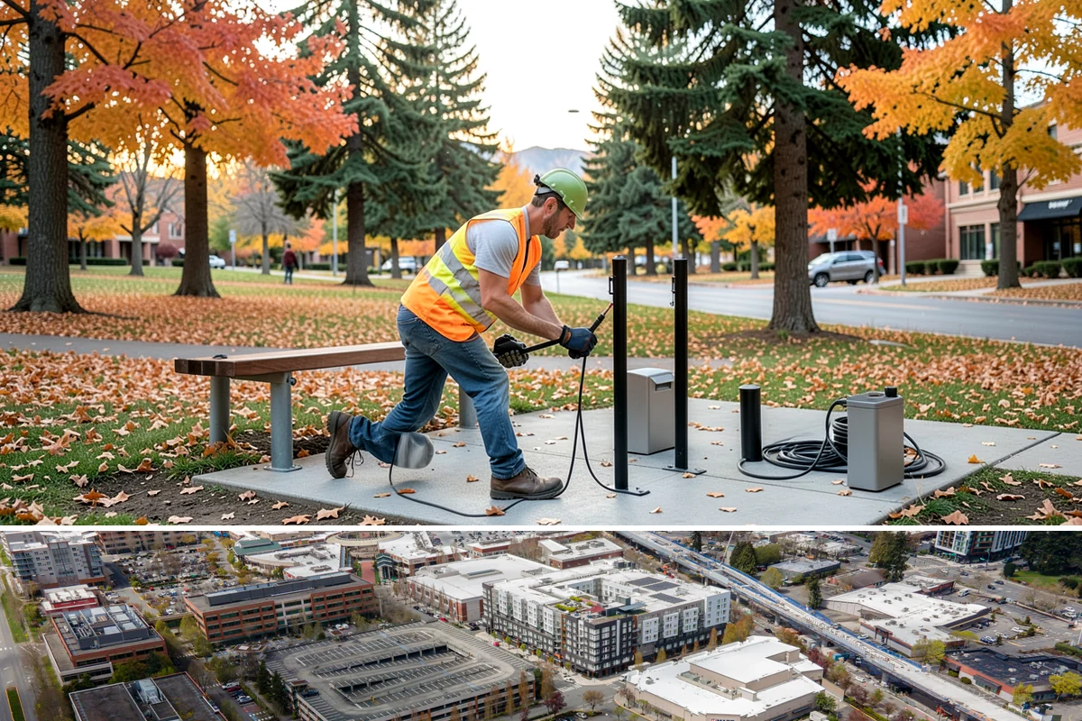Municipal Sidewalk Cleaning in Redmond, King County, WA - Washing is most effective in the dry spring-through-fall months, with pre-event cleaning scheduled ahead of festivals and peak...