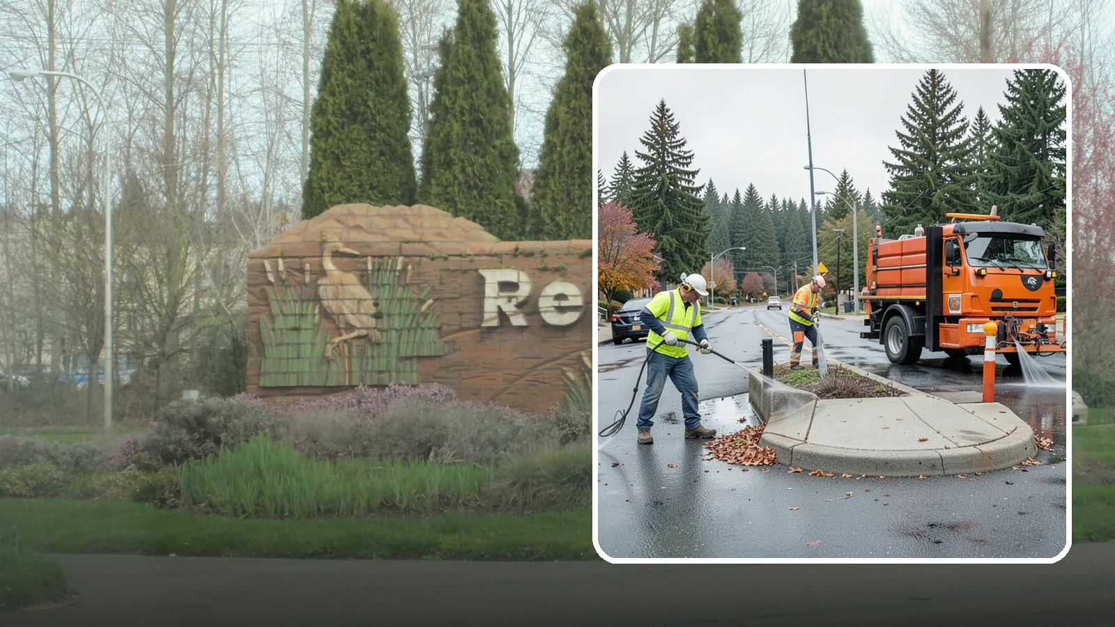 Municipal Sidewalk Cleaning in Renton, King County, WA - We pressure wash public sidewalks and walkways to remove gum, grime, and stains for Western Washington cities and business...