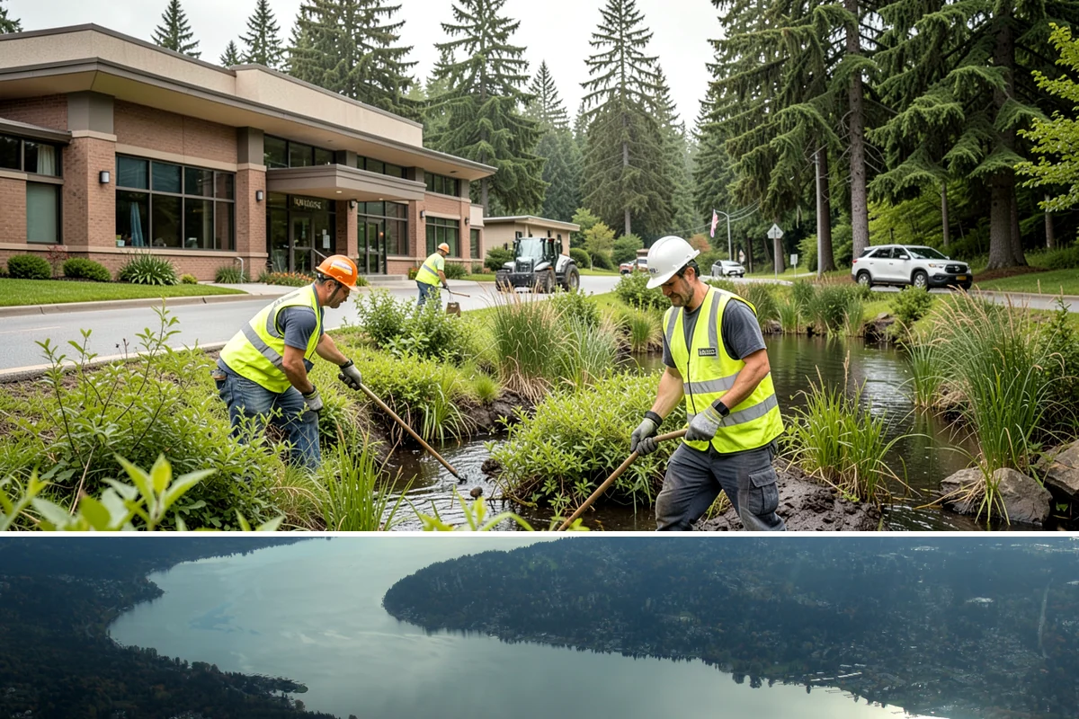 Municipal Sidewalk Cleaning in Sammamish, King County, WA - Washing is most effective in the dry spring-through-fall months, with pre-event cleaning scheduled ahead of festivals and peak...