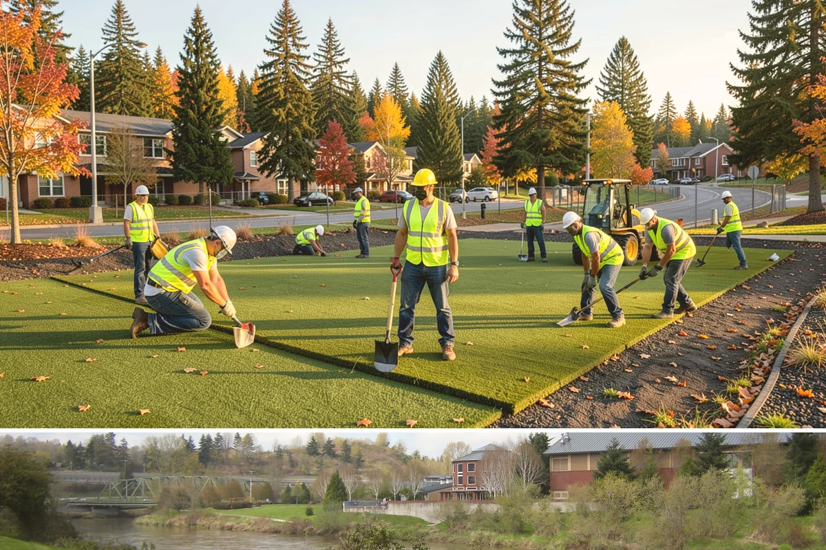 Municipal Sidewalk Cleaning in Tukwila, King County, WA - Washing is most effective in the dry spring-through-fall months, with pre-event cleaning scheduled ahead of festivals and peak...
