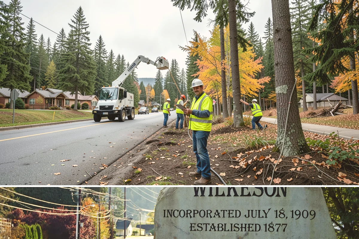 Municipal Sidewalk Cleaning in Wilkeson, Pierce County, WA - Washing is most effective in the dry spring-through-fall months, with pre-event cleaning scheduled ahead of festivals and peak...