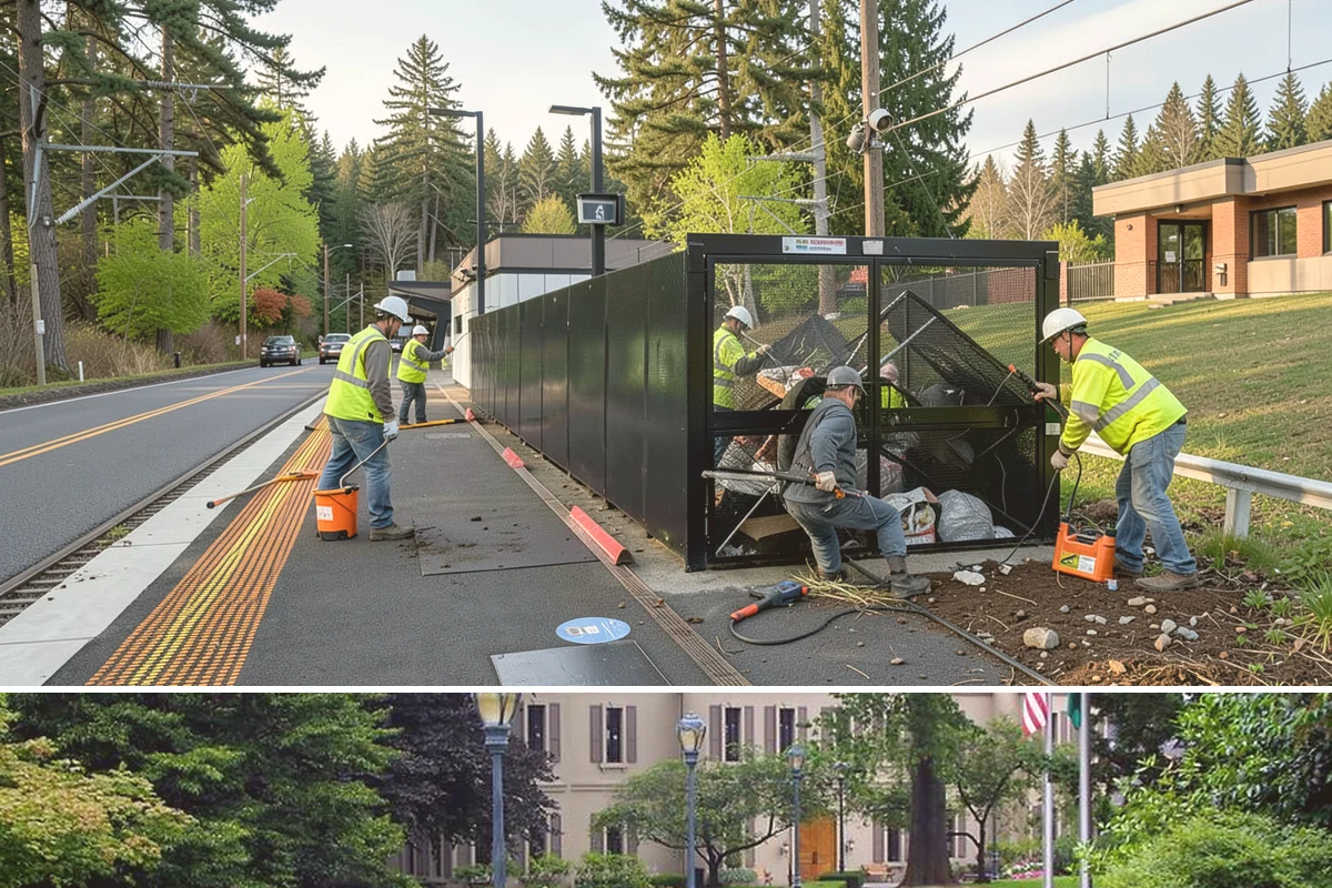Municipal Sidewalk Cleaning in Woodinville, King County, WA - Washing is most effective in the dry spring-through-fall months, with pre-event cleaning scheduled ahead of festivals and peak...