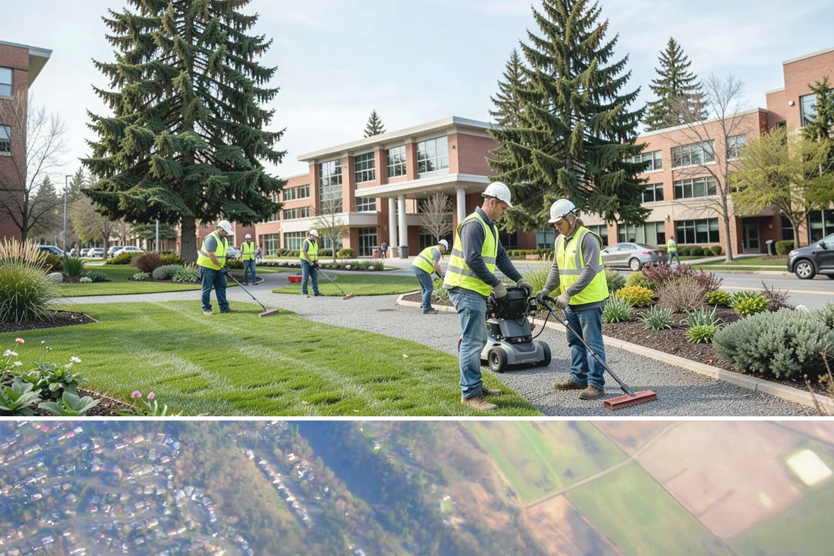 Municipal Sidewalk Construction in Algona, King County, WA - Summer and early autumn provide the extended dry windows needed for grading, forming, and curing multi-block sidewalk runs.