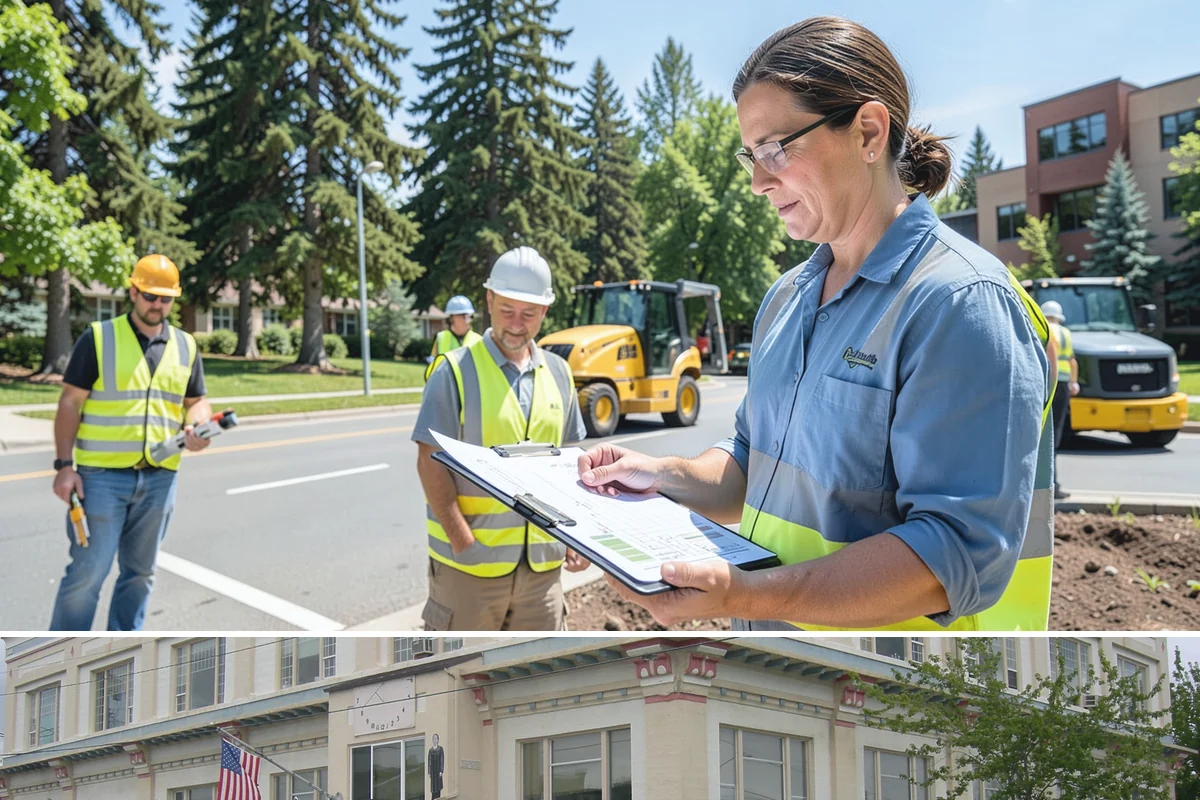 Municipal Sidewalk Construction in Anacortes, Skagit County, WA - Summer and early autumn provide the extended dry windows needed for grading, forming, and curing multi-block sidewalk runs.
