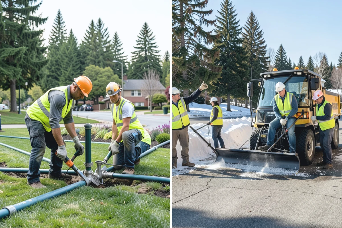 Municipal Sidewalk Construction in Bonney Lake, Pierce County, WA - Survey, grade verification, and utility locate coordination