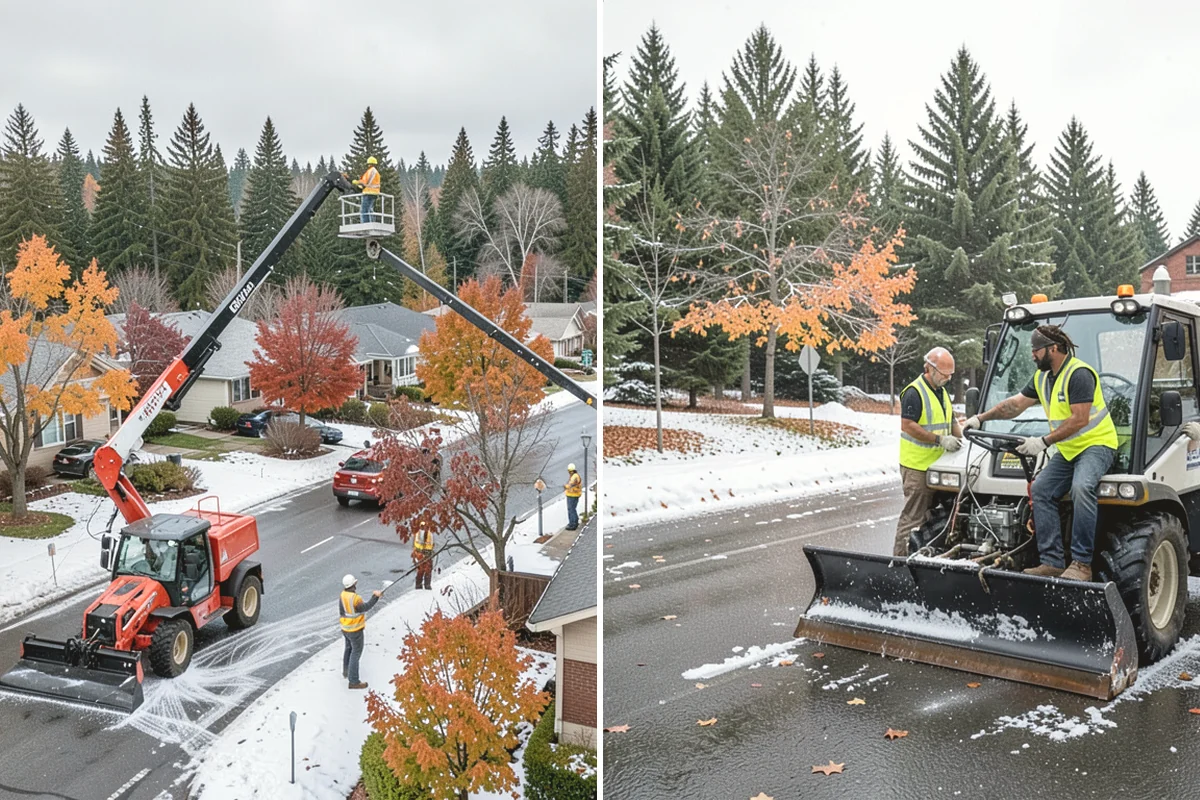 Municipal Sidewalk Construction in Burien, King County, WA - Survey, grade verification, and utility locate coordination