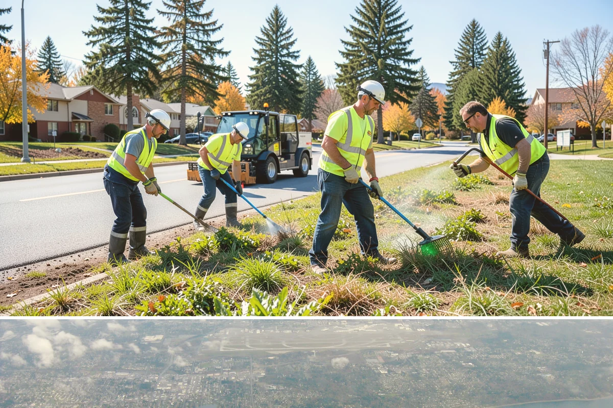 Municipal Sidewalk Construction in Burien, King County, WA - Summer and early autumn provide the extended dry windows needed for grading, forming, and curing multi-block sidewalk runs.
